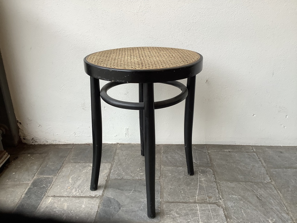 Tabouret Thonet Noir