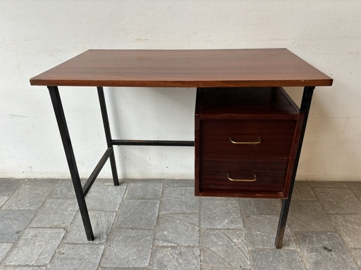 Bureau Enfant Métal et Bois 90x50xH74